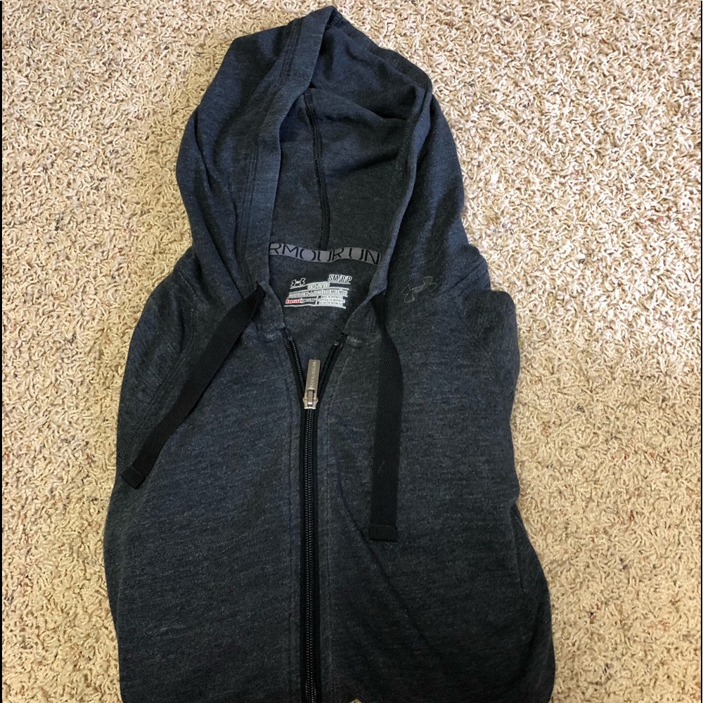 Under Armour Semi-Fitted Gray Lightweight Jacket